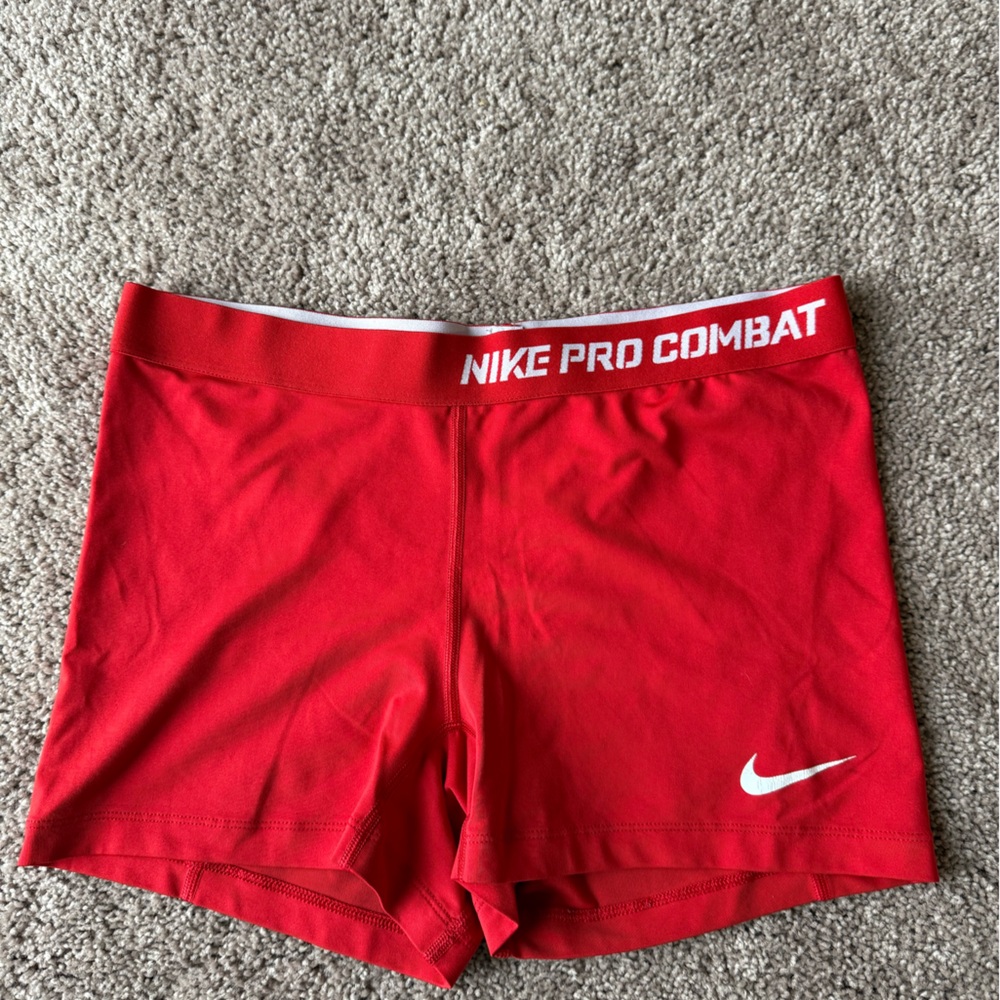Women’s Nike Pros- Red